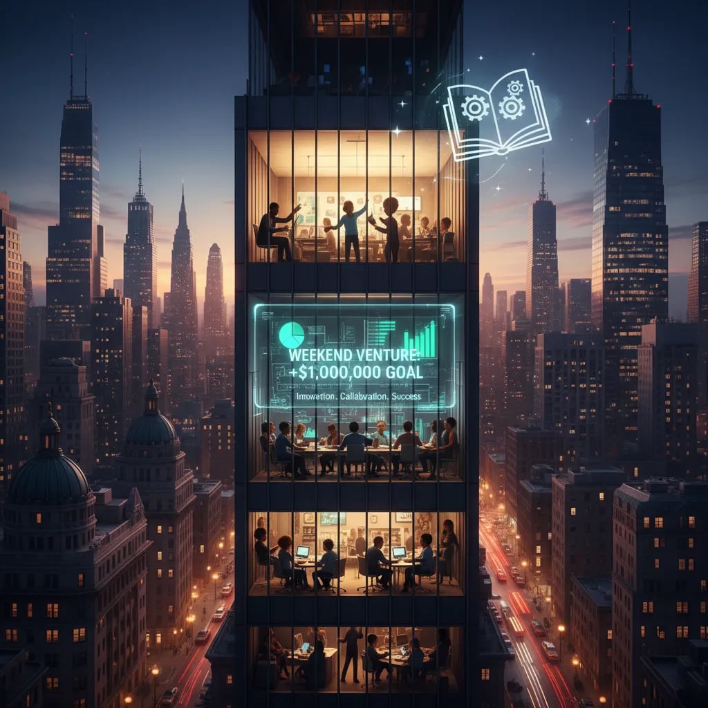 Million Dollar Weekend: Building a Business (and a Life) in 48 Wild Hours Cover